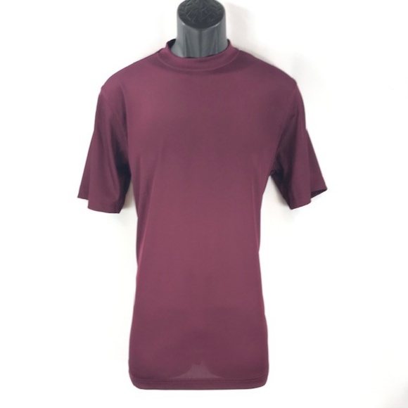 Log-in Uomo Dressy Plum T-Shirt for Men Crew Neck Short Sleeve Size 4XL - Picture 1 of 2